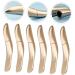 MUSISALY 18 Pcs Eyeliner Empty Tube oil Lash Serum DIY Tube Cosmetics Eyelash Oil Tubes Wand Golden Pp - Buy Online on SooperMarket.com