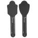 2 pieces of dental black background board professional alloy dental intraoral photography contrast dental photo contrast kit with scale for oral