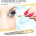 Sularpek Stainless Steel Slant Tweezer Set for Facial Hair - 2pcs Eyebrow Tweezers for Women and Men - Buy Online on SooperMarket.com