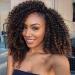 Lady Miranda Afro Kinky Curly Braiding Hair Extensions 10 Inch 3X Braid Synthetic Hair- Black&Brown 1B/30 - Buy Online on SooperMarket.com