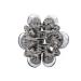 Carede Rhinestone Butterfly Claw Hair Clips Pack of 6 - Crystal Bow Hair Jaw Clip Barrettes for Girls & Women - Mixed Colors - 1.2 inch - Buy Online on SooperMarket.com
