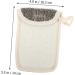 PLAFOPE 2pcs Black Linen Soap Bag Soap Mesh Pouch Bar Soap Pouch Drawstring Soap Bag Soap Mesh Holder Flax - Buy Online on SooperMarket.com