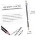 Mikinona 8pcs Pencil Sharpener Eyebrow Pencil Lady Tools Black Colored Pencils Eyebrow Pencils Wooden 1 count (Pack of 1) Coffee - Buy Online on SooperMarket.com