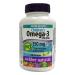 Webber Naturals Omega-3 Kids Softgel Capsules Natural Orange 120 Count (Pack of 1)