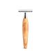 M HLE Kosmo Shaving Set - Silvertip Fibre Safety Razor in Olive Wood - Premium 1 Piece Set for A Perfect Shave - Buy Online on SooperMarket.com