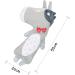 Car Seat Belt Cover for Kids Soft Comfort Seat Belt Shoulder Pad Safety Shoulder Strap Cushion Shoulder Protector Travel Pillow Head Neck Support Universal Fit Car Accessories for Children Boys Girls Grey Cow - Buy Online on SooperMarket.com