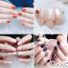 LEQ Dual-Ended Nail Design Brush | Rhinestone Handle UV Gel Nail Art Tool - Buy Online on SooperMarket.com