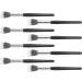 Stippling Brushes Soft Bristles Flat Top Ergonomic Handle 8 Piece Makeup Brush Set for Liquid Foundation - Buy Online on SooperMarket.com