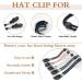 Dongker Hut Anti-Wind Lanyard Cord Clips - 5-Pack Hat Clip Set for Wind Resistance | Perfect for Walking Cycling Golf & Hiking - Buy Online on SooperMarket.com