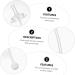Ibasenice 12 STK Reusable Silicone Straws - Straw Sippy Cup Converter Kit for Baby Bottles - Eco-Friendly Pebble Gel Milk Cup - Transparent (3 Pack) - Buy Online on SooperMarket.com