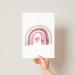Pompom Prints Set - Scandi Boho Rainbow Nursery Decor (8x10 Inch J) - Buy Online on SooperMarket.com