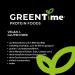 GreenTime Bio Burger Mix - Vegan & Gluten Free | 3 x 135g Pea Protein Vegetable Burger Mix | 9 Portions for Roasting & Grilling - Buy Online on SooperMarket.com