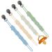 Baok Baby Schnullerhalter |4 pieces of anti-tie-off steel soothe pacifier chains children's accessories silicone pacifier holder for parents nurses babysitters