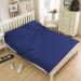 Lightweight Breathable Navy Sleeping Bag Liner | Compact Travel Bed Sheet 63*82.7 | Ideal for Camping, Home, and Hotel Use - Buy Online on SooperMarket.com