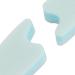 Breathable Foam Toe Separators - Pain Relief Spacers for Toes - Washable & Reusable - Blue - Buy Online on SooperMarket.com
