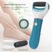 Professional Electric Foot File Callus Remover | Rechargeable Pedicure Tool for Smooth, Soft Feet | Includes 2 Coarses | Blue - Buy Online on SooperMarket.com