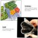 Mipcase 6 Pcs Vegetable Shaping Mold Star Mold Cucumber Molds Garden Fruits Forming Mould Miniature Planter - Buy Online on SooperMarket.com