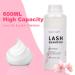 Eyelash Extension Shampoo 600ml | Paraben & Sulfate-Free Foaming Cleaner for Extensions & Natural Lashes | Cherry Blossom | Professional & Self-Use - Buy Online on SooperMarket.com