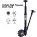BETO High Pressure Shock Pump - 400 PSI Max | MTB Bike Fork & Rear Suspension Pump with No-Loss Schrader Valve - Buy Online on SooperMarket.com