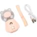 Nano Sprayer Cute Shape DC5V 300ML Moisturizing Skin Nano Mister Handheld 3 Minute Timing with Lanyard for Office Pink - Buy Online on SooperMarket.com