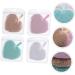 FOMIYES 12 Pcs Heart Shape Makeup Remover Puffs - Soft Cleansing Wipes & Cotton Pads for Effortless Makeup Removal - Ideal Facial Sponge & Makeup Supplies - Buy Online on SooperMarket.com
