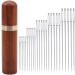 25-Piece Big Eye Hand Sewing Needles Set with Solid Wood Case - Buy Online on SooperMarket.com