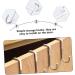 Hemoton 3pcs Wall Hangers for Clothes Cabinet Hook Over The Door Hanging Hooks Perforated Door Hat 7.5X6.5CM Silver - Buy Online on SooperMarket.com