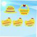 Didiseaon 5pcs Squiz Chicken Toy Set - Easter Party Favors & DIY Crafts | Non-Woven Fabric Baby Toys for Education & Puzzle Fun - Buy Online on SooperMarket.com