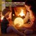 AGM 16-Color LED Moon Lamp with Remote & Touch Control - 3D Printed Night Light for Bedroom Caf & Dining Room | 15 cm | Dimmable Mood Light - Buy Online on SooperMarket.com