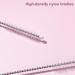 Erhigher Plastic Straw Brush for Cleaning 10 Pcs Nylon Brushes Effective Soft Bristle Stainless Steel Reusable Residue-Free Pink - Buy Online on SooperMarket.com