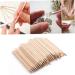 Wooden Orange Sticks Nail Cuticle Stick for Pusher Remover Manicure Art Pedicure Pedicure Tools 100PCS Beauty tools - Buy Online on SooperMarket.com