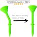 FINGER TEN Unbreakable Golf Tees 3 1/4 Inch 60 Pack - Durable Plastic Tees for Practice - 4 Colors Available - Buy Online on SooperMarket.com