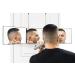 Self-Cut System Travel Version - Three Way Mirror for Self Hair Cutting with Adjustable Height Hooks and Free Mobile App - Buy Online on SooperMarket.com