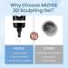 MIZHSE 3D Nail Gel - Clear Sculpting Gel for Nail Art Nail Charms & Home DIY Manicure - 30g No Wipe UV LED Gel Polish - Buy Online on SooperMarket.com