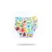 Petit Lulu Pull Up Cloth Nappy Wrap | Size S | Washable Diaper Wrap | Reusable Cloth Nappies | Made in Europe (Blooming Garden)