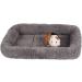 Soft Plush Cat Bed Mat with Pillow - Self-Warming and Anti-Skid Bottom - Ideal for Small Dogs and Cats - Buy Online on SooperMarket.com