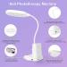 Saviland 30W UV LED Nail Lamp | 360 Rotatable Hands-Free Nail Dryer with Brush Holder | 2-in-1 Nail Art Curing Lamp for Salon Manicure at Home - White - Buy Online on SooperMarket.com