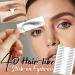 Aaiffey 4D Brown Natural Tattoo Eyebrow Stickers - Waterproof Imitation Ecological Lazy Makeup Tool for Women & Men - 9 Pcs - Buy Online on SooperMarket.com