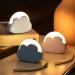 Aicharynic 1 piece of Led Nachlicht Kinder Nachlicht Dimmable Nachlicht Baby for Bedroom Nursery Baby Room Portable UsB Charging Gifts for Woman Girls Friends - White