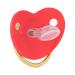 Buy Exquisite Red Silicone Bling Baby Pacifier Set | Comfortable for Sleeping | International Shipping Available - Buy Online on SooperMarket.com