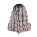 Buy SHIYID Heat Resistant Synthetic Lace Front Wig - Black Roots Loose Wave Middle Part Wig | International Shipping Available - Buy Online on SooperMarket.com