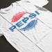 All+Every Pepsi 1960s Distressed Bottlecap Logo Men's T-Shirt L White - Buy Online on SooperMarket.com