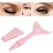 Multifunctional Silicone Winged Tip Reusable Eyeshadow Applicators Cat Shape Eye Liner Guide Template Lazy Quick Makeup Tool Suitable for Beginners and Experts Detachable Pink - Buy Online on SooperMarket.com