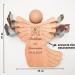 Cimvidi Holzengel | Engraved Wooden Angel Gifts for Baptism & Communion - Perfect for Boys & Girls - Buy Online on SooperMarket.com