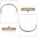 Minkissy Crystal Rhinestone Headband Anti-slip Wedding Bridal Headpieces Bling Hairbands Tiara Bridal Prom Party Hair Accessories for Women Girls (Blue Green) - Buy Online on SooperMarket.com
