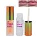 Buy 2 PCs Lip Plumper Kit - Natural Make Up Lip Gloss & Serum for Fuller Lips | Plant Extract Lip Care - Buy Online on SooperMarket.com