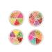 HAPINARY 4 Box Fruit Nail Stickers Slice Nail Decoration Manicure Pastes Self-adhesive Nail Decals Fruit Nail Art Slices Stickers for Nails 3d Nail Decals Nail Art Stickers Nail Art Decals