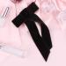 Minkissy Satin Ribbon Hair Bow Big Hair Bows Bowknot Hair Scrunchies Hair Barrettes Collection for Women Girls (Black) Women's Fashion Scarves - Buy Online on SooperMarket.com