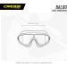 Cressi Wide View Swim Mask for Kids Ages 2-7 | Baloo Made in Italy White/Pink - Buy Online on SooperMarket.com