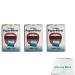 PaperMints Cool Mint Strips Fresh Breath Sugarfree 3-pack (3x24 pieces mint leaves) + usy block